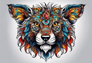 animal tattoo idea