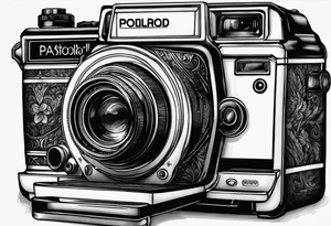 polaroid tattoo idea