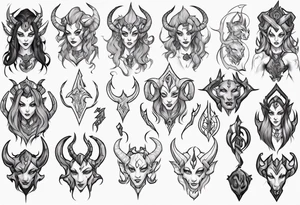 Draenei tattoo idea