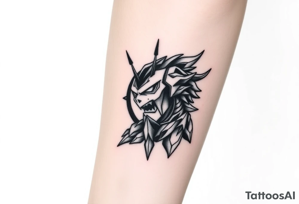 anime solo leveling tattoo idea