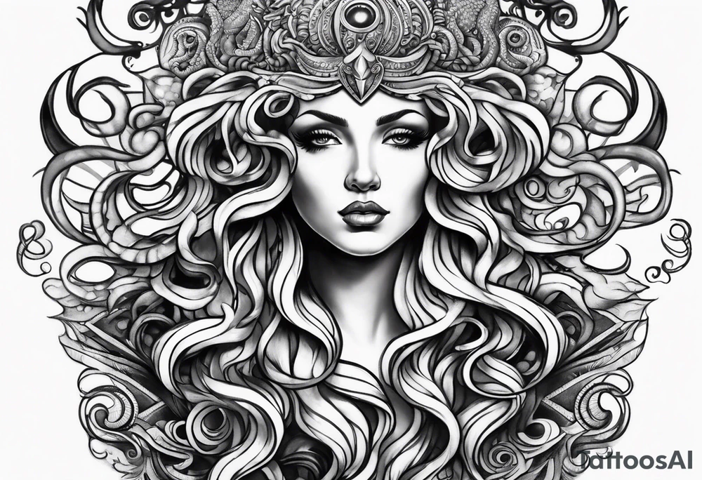 Medusa tattoo idea
