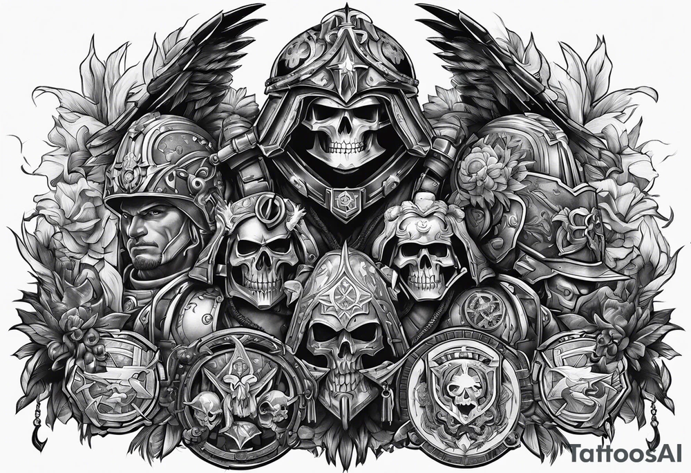 Warhammer 40k tattoo idea