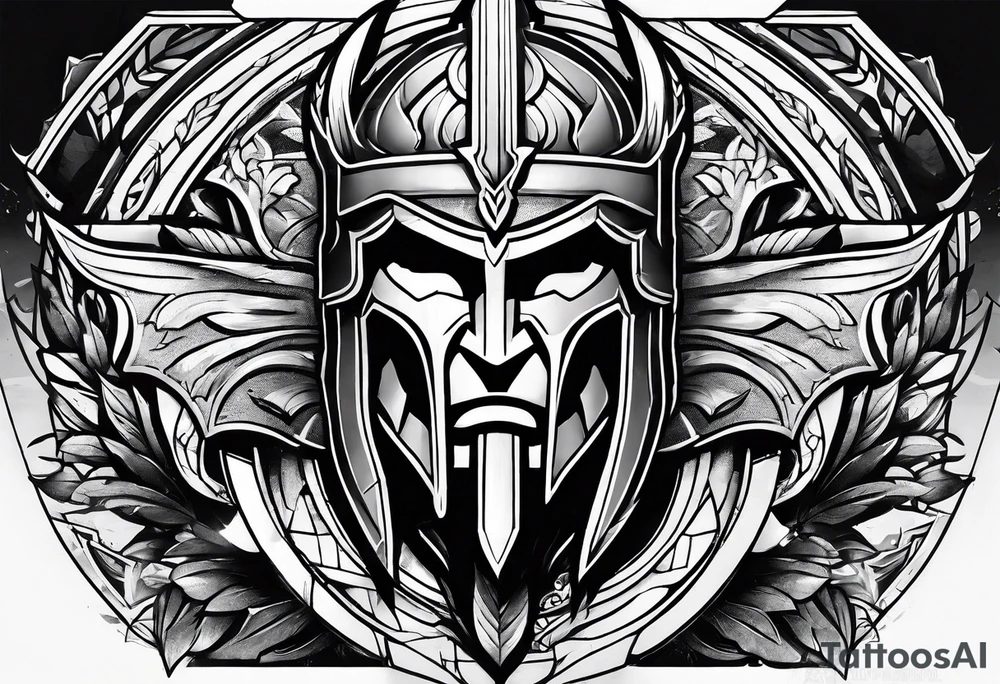 Spartan tattoo idea