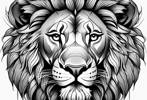 Lion tattoo idea