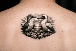Boobies tattoo idea