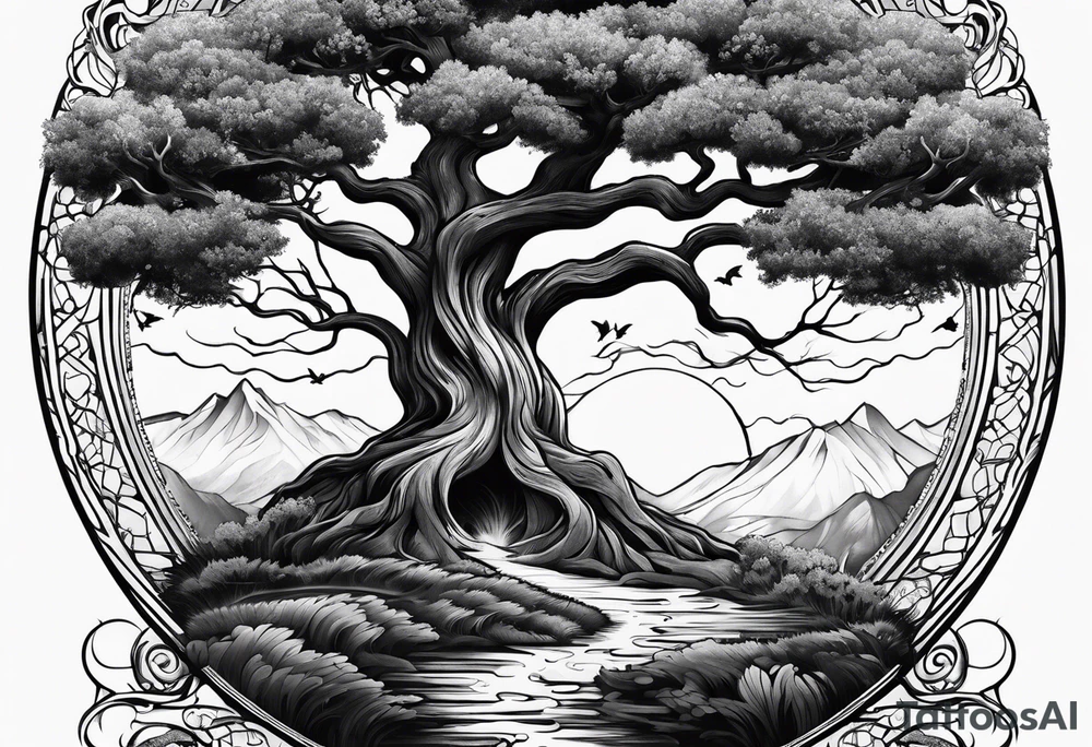 Yggdrasil tattoo idea