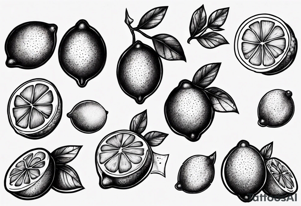 Lemon tattoo idea