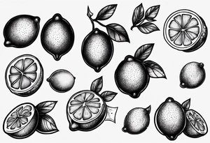 Lemon tattoo idea