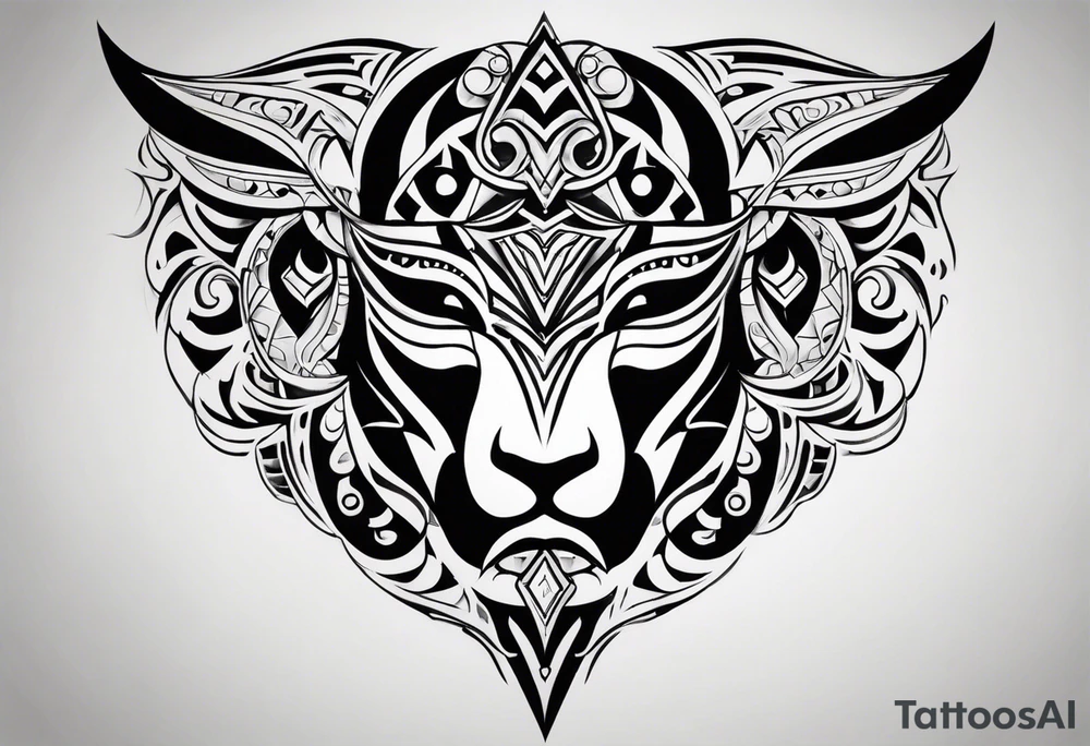 tribal tattoo idea
