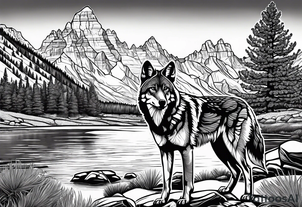 coyote in dessert
bear
Teton Mountains
River
Sprinter Van
Tree tattoo idea