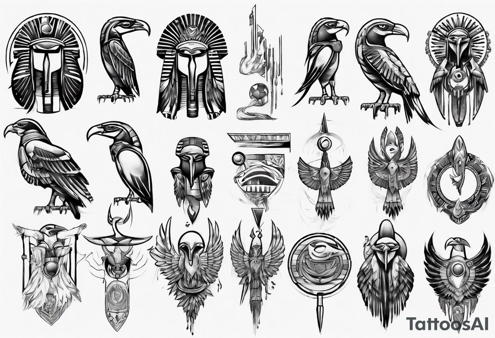Horus tattoo idea