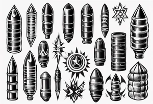 artillery shell tattoo idea