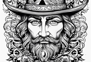 Anchored in Christ tattoo idea