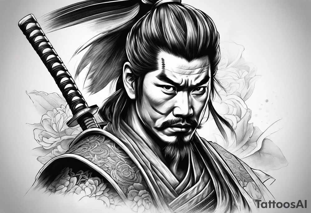 Samurai tattoo idea