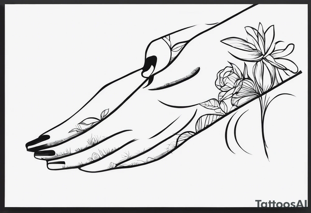 I want a fine line, feminine but very powerful tattoo. I want it to feel oriental and decorative. I want the image to portray a powerful story from the Bible. I want the tattoo to look peaceful and glowy. It has to tell a biblical story tattoo idea