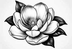 magnolia tattoo idea