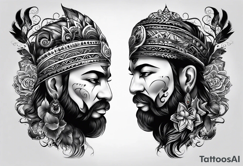 I don't hear, I don't see, I don't speak tattoo idea