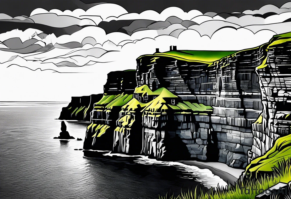Cliffs of Moher tattoo idea