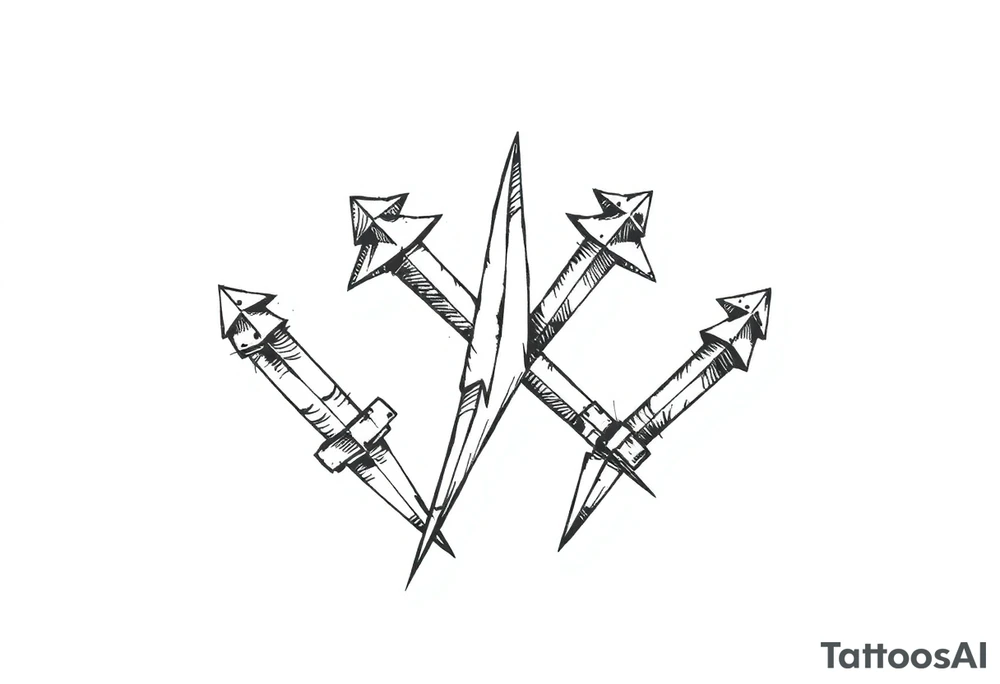 Schutzstaffel bolts tattoo idea