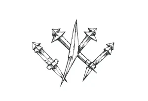 Schutzstaffel bolts tattoo idea