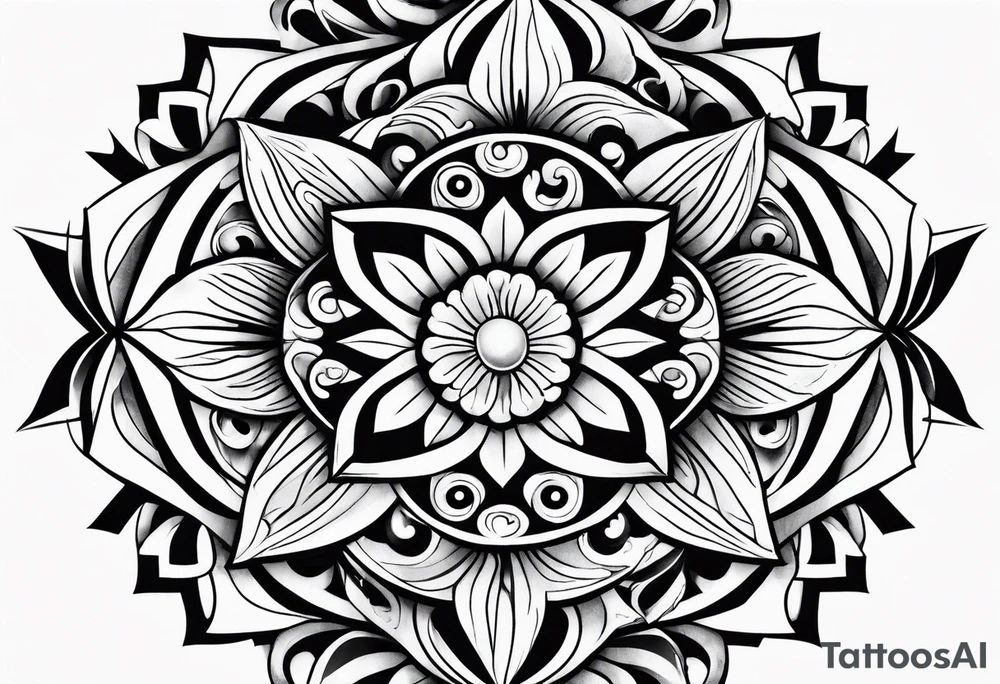 Danish half sleeve tattoo idea