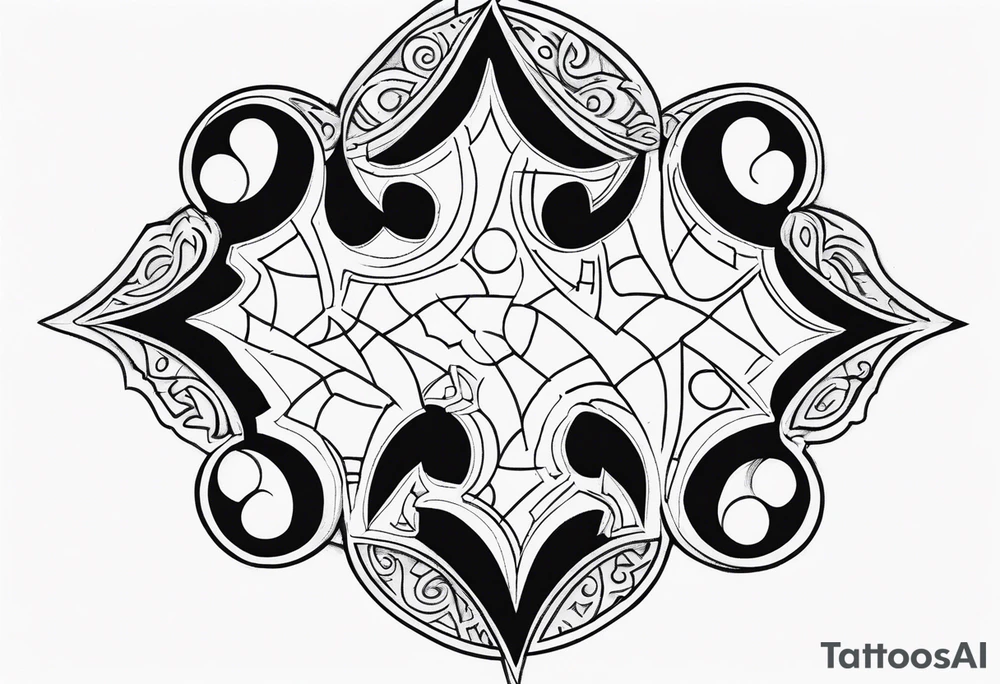 Autism puzzle piece tattoo idea