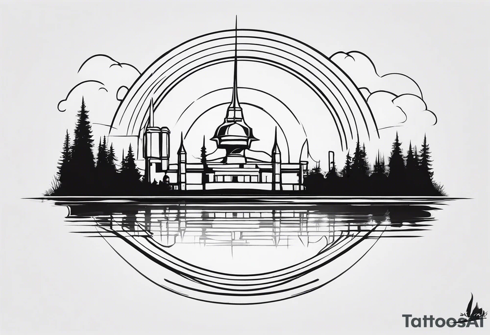 Small, inspired by the song Iron sky by paolo nutini tattoo idea