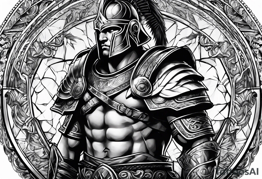 gladiator tattoo idea
