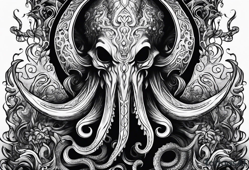 Chthulu tattoo idea