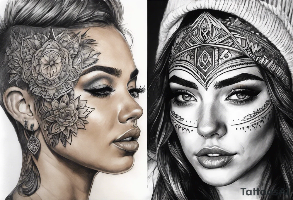 Burning Man tattoo idea