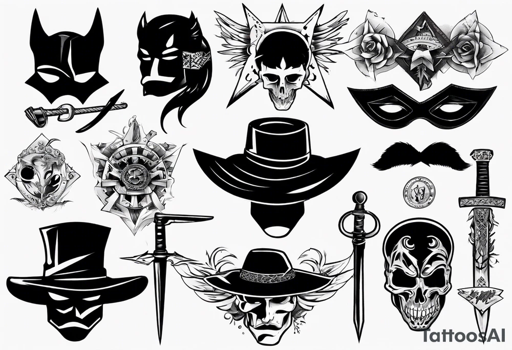 ZORRO tattoo idea