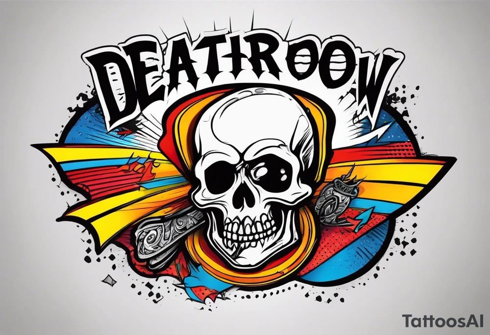 Forearm death row records tattoo idea