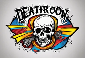 Forearm death row records tattoo idea