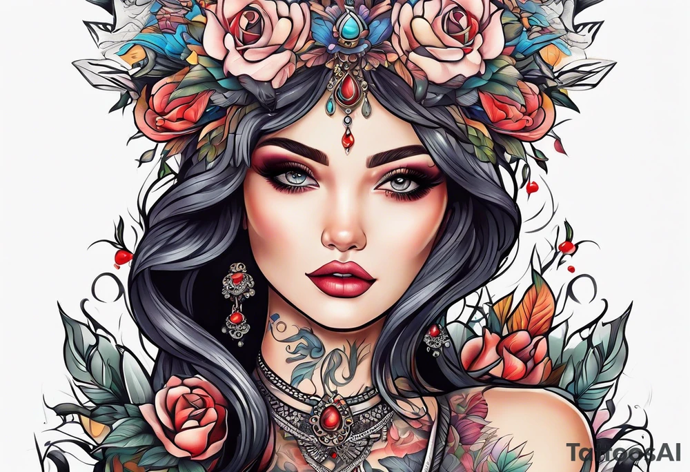 a daughter tattoo tattoo idea