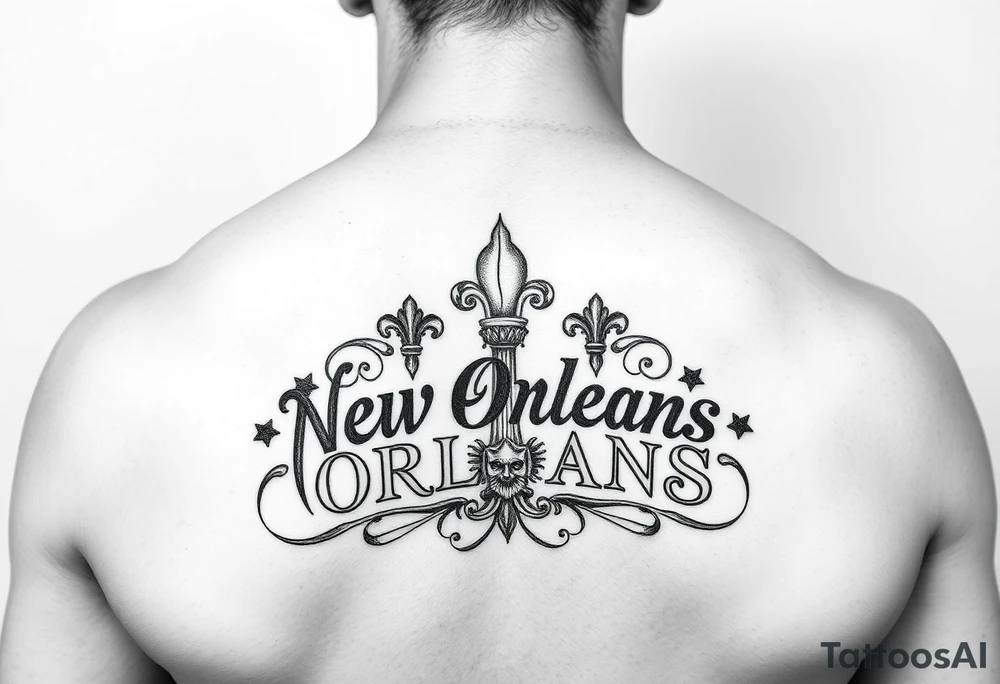 new orleans themed tattoo tattoo idea