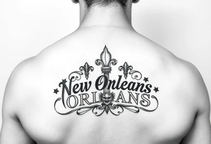 new orleans themed tattoo tattoo idea