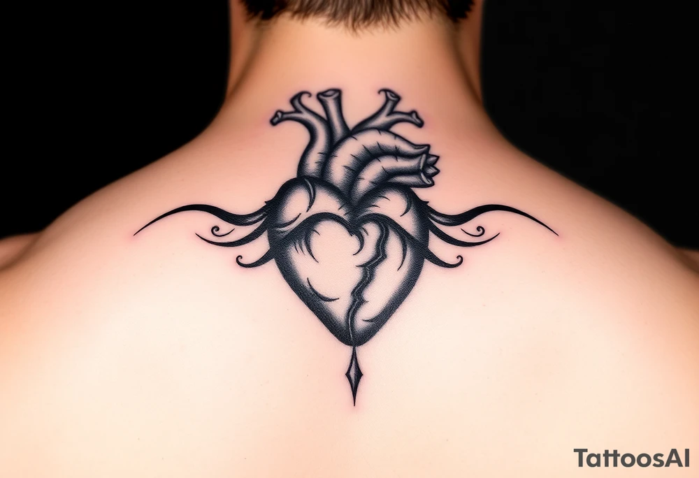 Heart infinity Cristian Arian tattoo idea