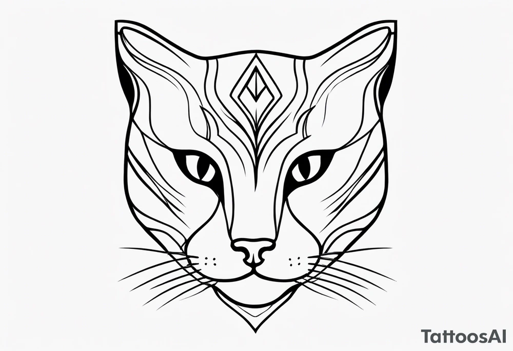 Cat meow tattoo idea