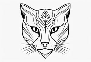 Cat meow tattoo idea