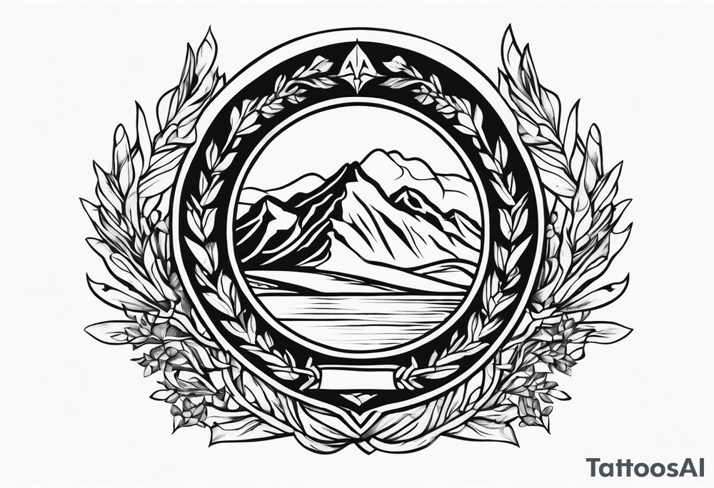 Scottish Munro emblem tattoo idea