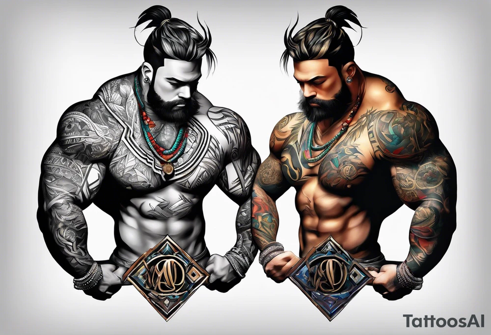 Atlas tattoo idea