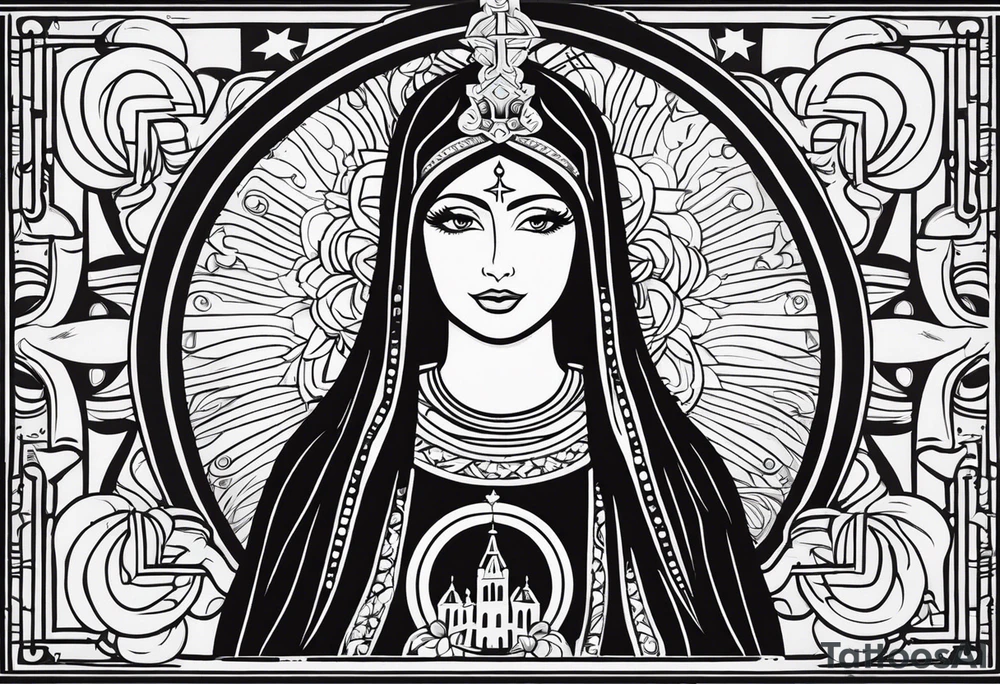 Nossa senhora aparecida tattoo idea