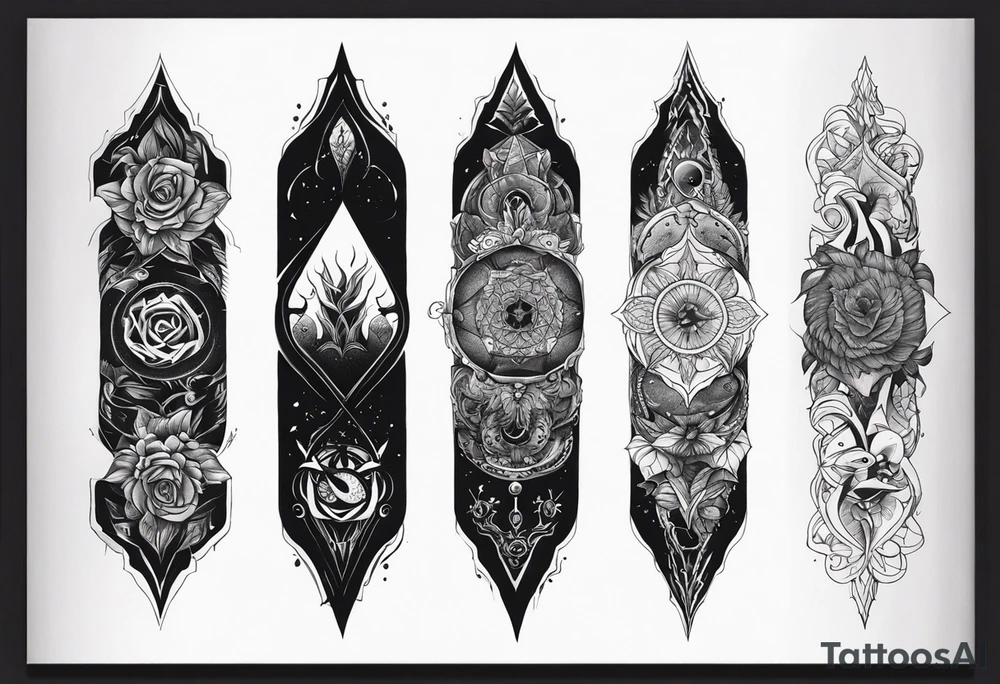 Reincarnation forearm tattoo tattoo idea