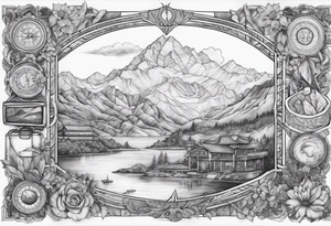 Travel nursing tattoo idea