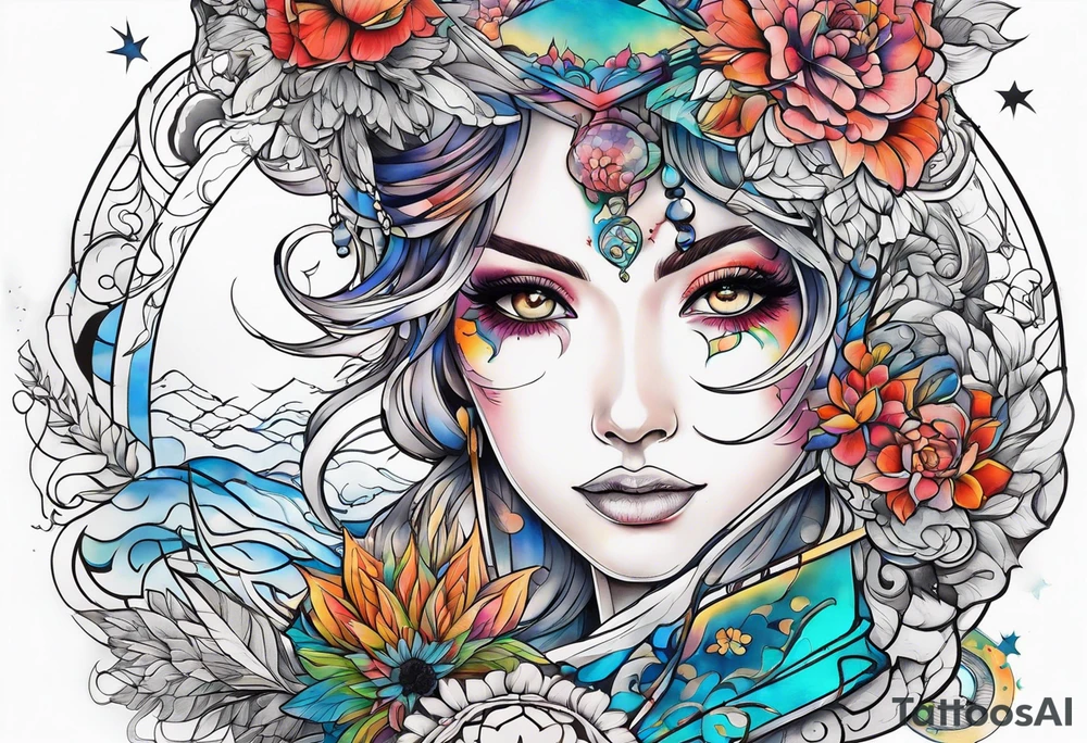 anime tattoo idea
