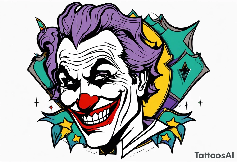 joker tattoo idea