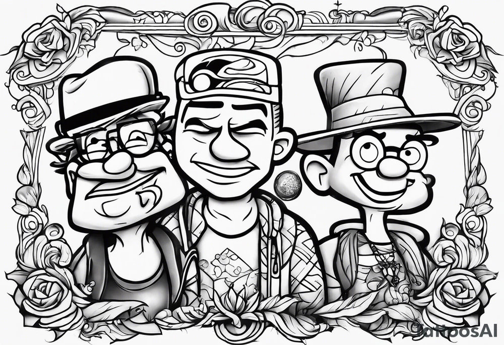 Ed edd and eddy tattoo idea