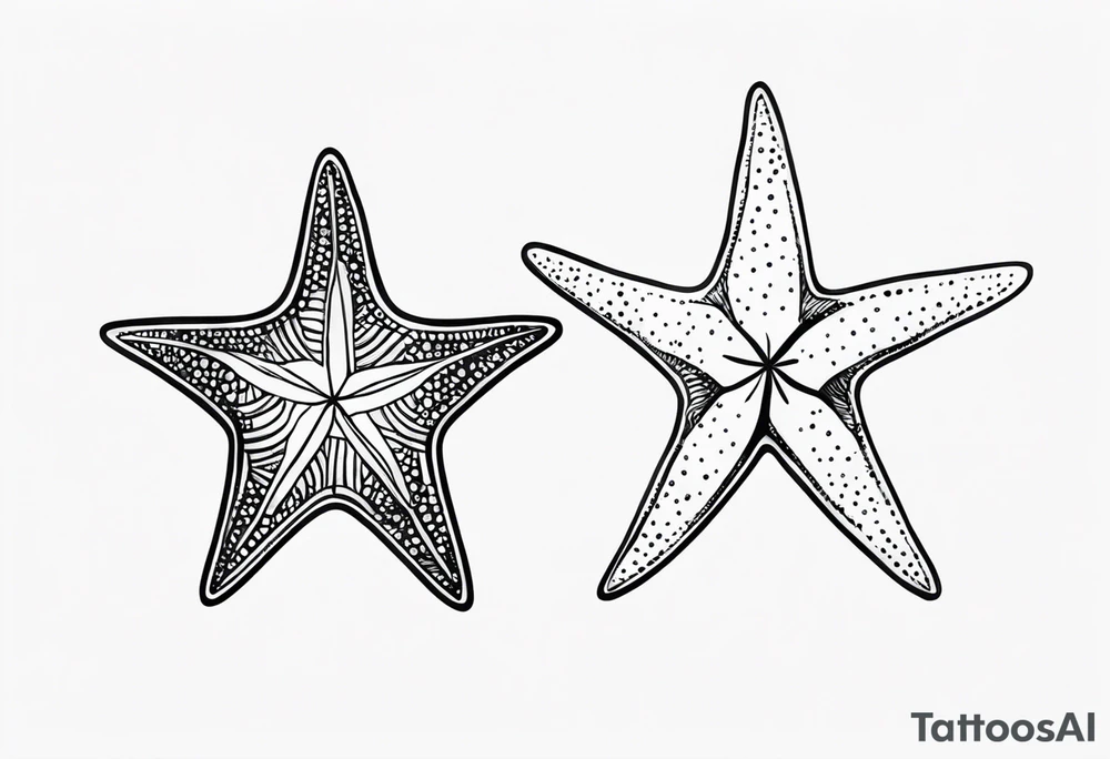 Two Starfish tattoo idea