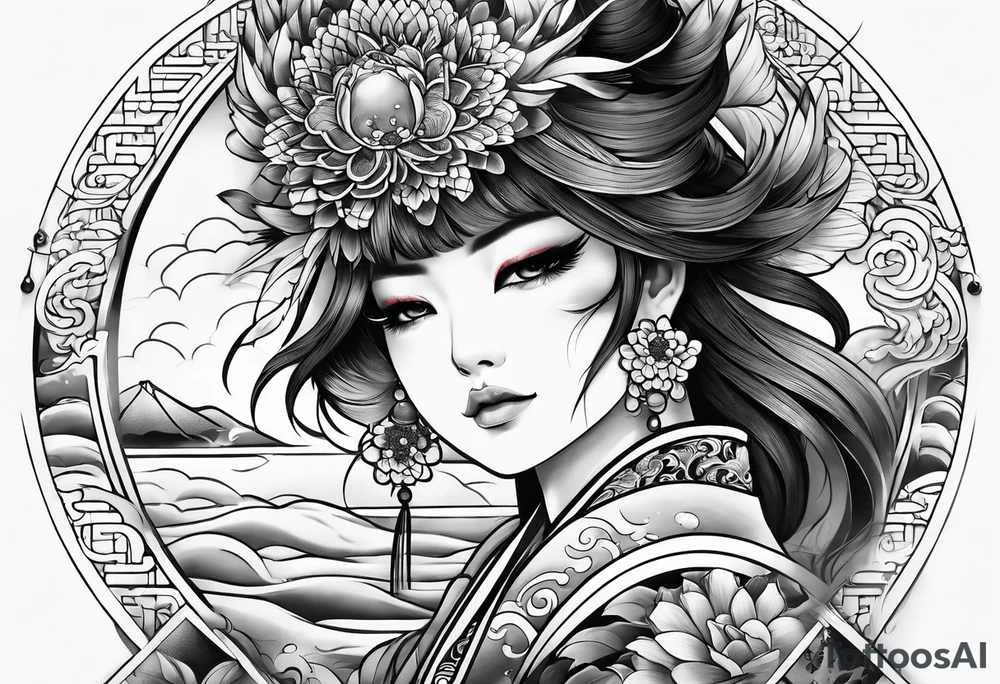 water and air in japanese sleeve tattoo tattoo idea