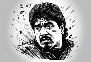 Maradona tattoo idea